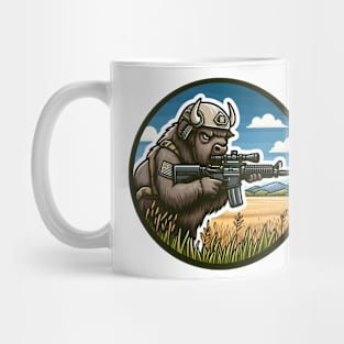 Tactical Bison Buffalo Mug